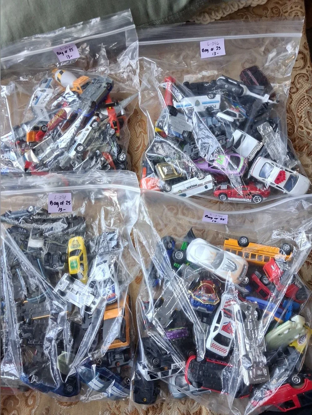 Lot Of Small Cars